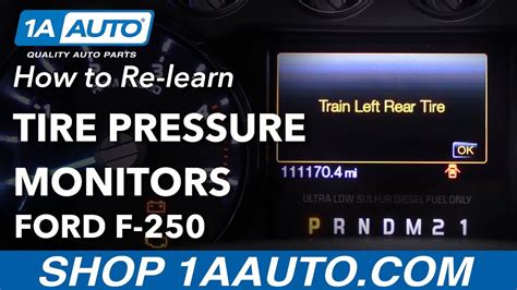 ford tpms training procedures